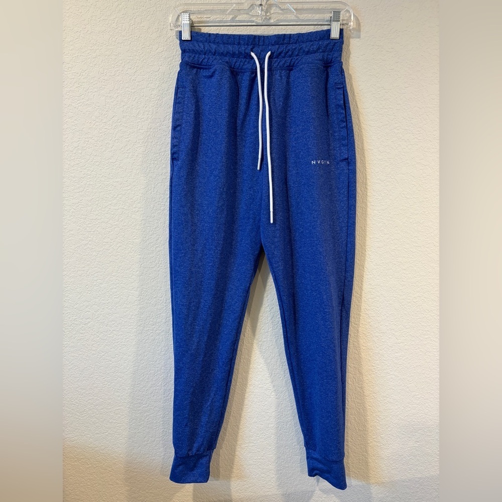 NVGTN Women’s Sapphire Blue High Rise Joggers - Large